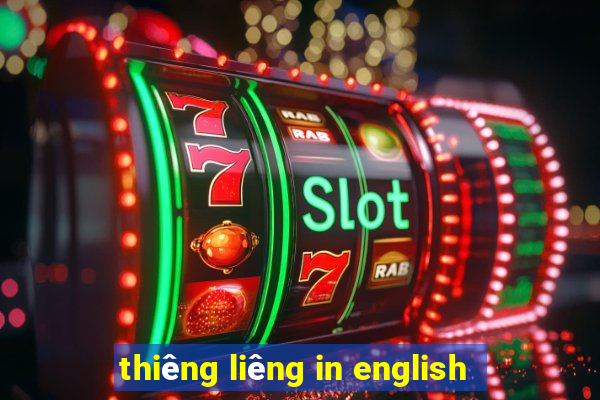 thiêng liêng in english