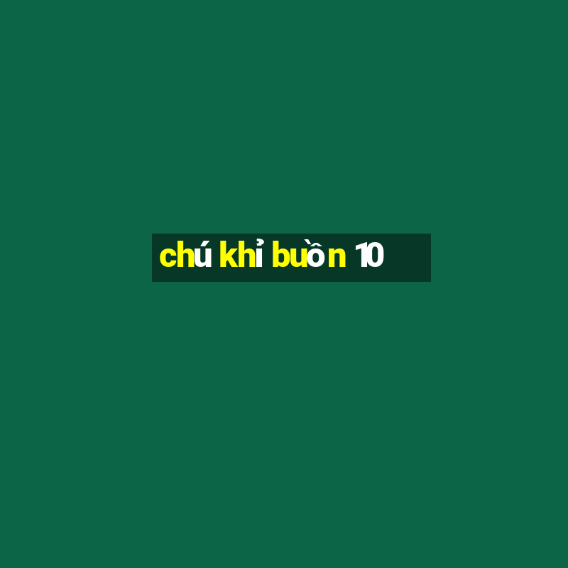 chú khỉ buồn 10