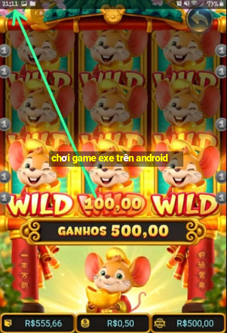 chơi game exe trên android