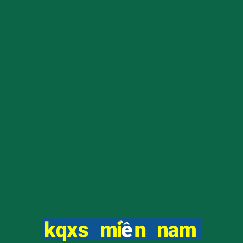 kqxs miền nam ngày hôm nay