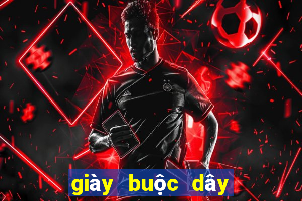 giày buộc dây đế bệt