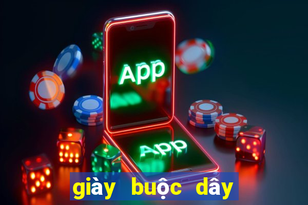 giày buộc dây đế bệt