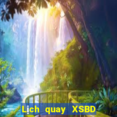 Lịch quay XSBD ngày 10