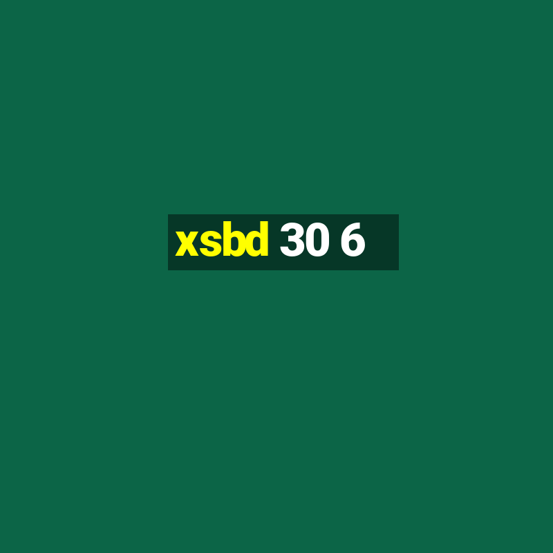 xsbd 30 6