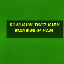 xổ số kiến thiết kiên giang miền nam