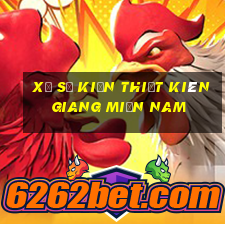 xổ số kiến thiết kiên giang miền nam