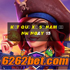 kết quả Xổ Số Nam Định ngày 15