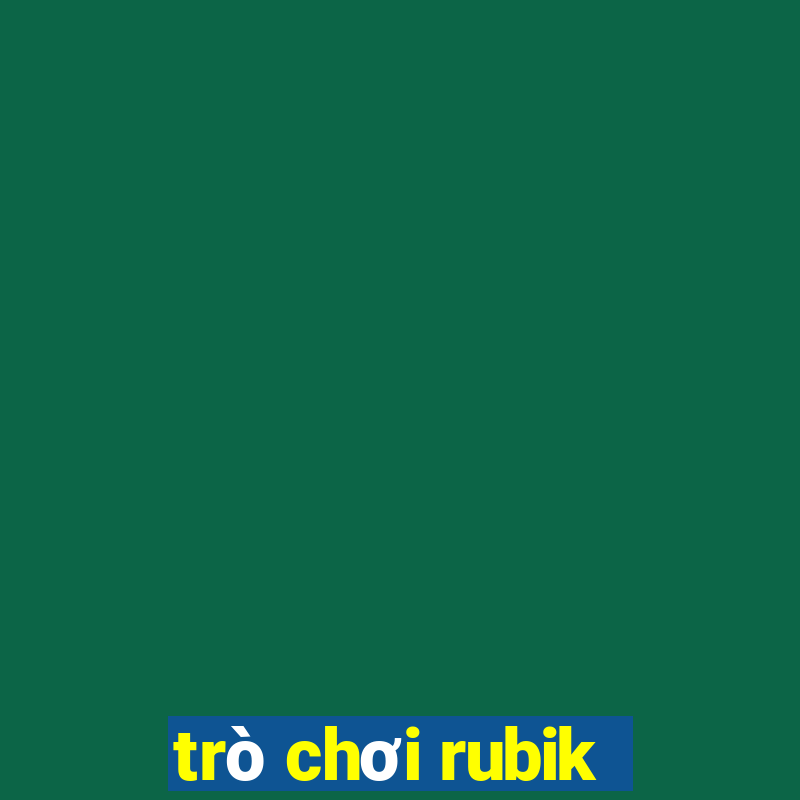 trò chơi rubik