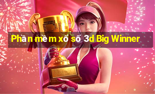 Phần mềm xổ số 3d Big Winner