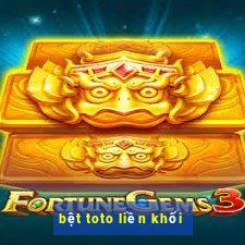 bệt toto liền khối