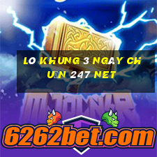 lô khung 3 ngày chuẩn 247 net