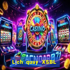 Lịch quay XSBL ngày thứ sáu