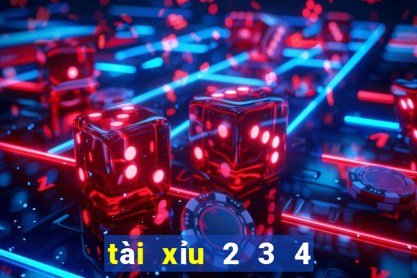 tài xỉu 2 3 4 là sao