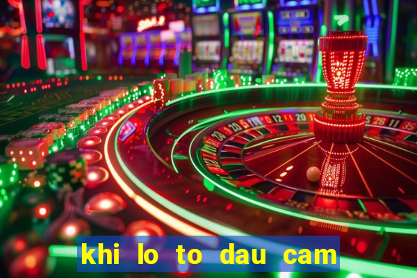 khi lo to dau cam duoi cam