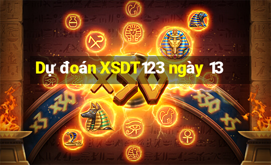 Dự đoán XSDT123 ngày 13