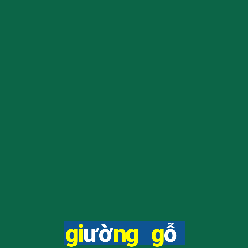 giường gỗ bệt kiểu nhật