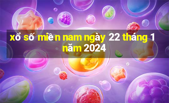 xổ số miền nam ngày 22 tháng 1 năm 2024