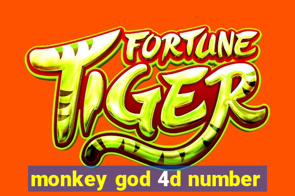 monkey god 4d number