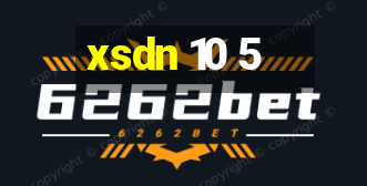 xsdn 10 5