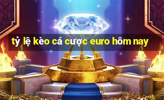 tỷ lệ kèo cá cược euro hôm nay