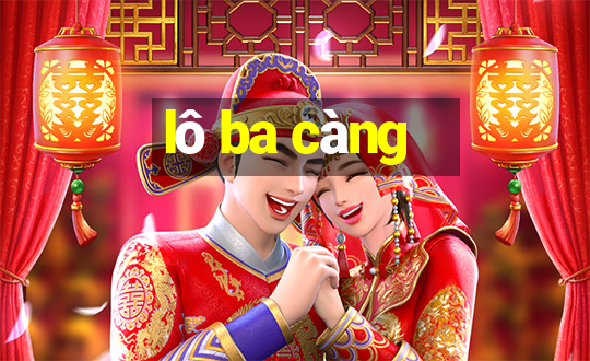 lô ba càng