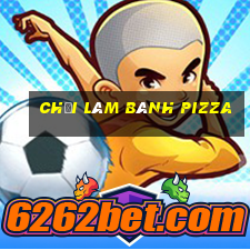 chơi làm bánh pizza