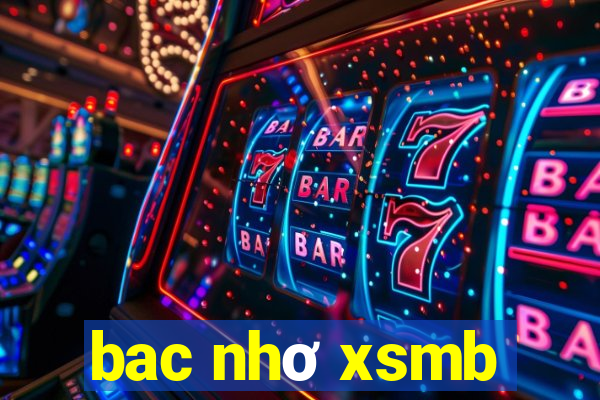 bac nhơ xsmb