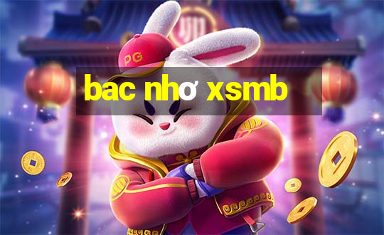 bac nhơ xsmb