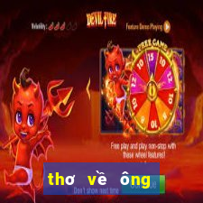 thơ về ông nội đã mất