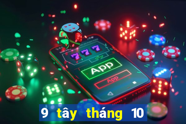 9 tây tháng 10 xổ số miền nam