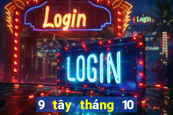 9 tây tháng 10 xổ số miền nam