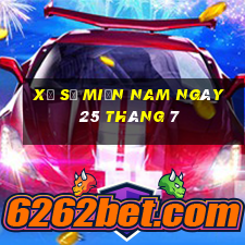 xổ số miền nam ngày 25 tháng 7