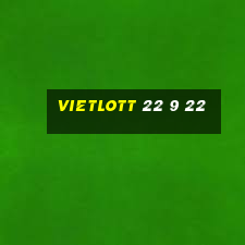 vietlott 22 9 22