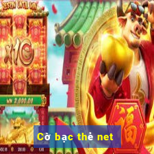 Cờ bạc thẻ net