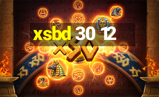 xsbd 30 12