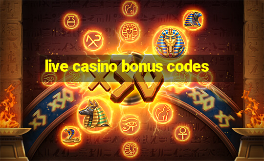 live casino bonus codes