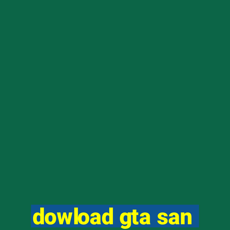 dowload gta san