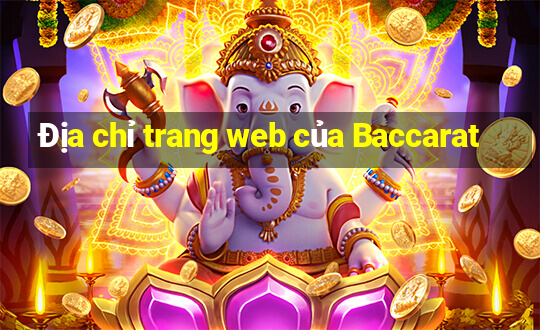 Địa chỉ trang web của Baccarat