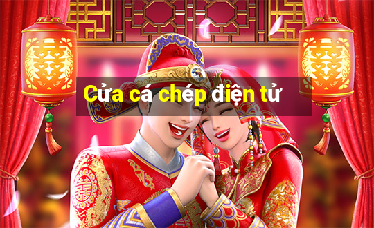 Cửa cá chép điện tử