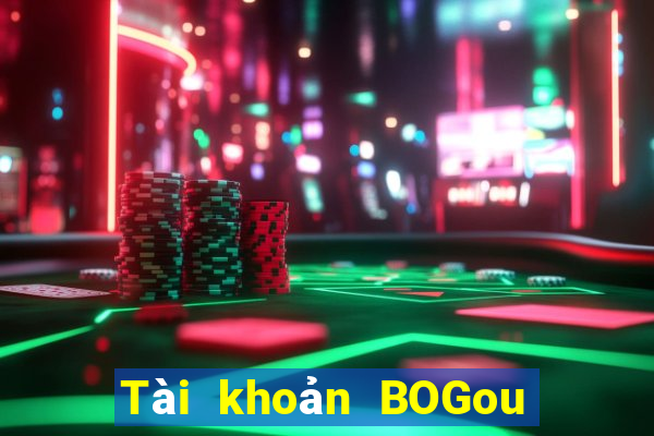 Tài khoản BOGou bị đóng băng