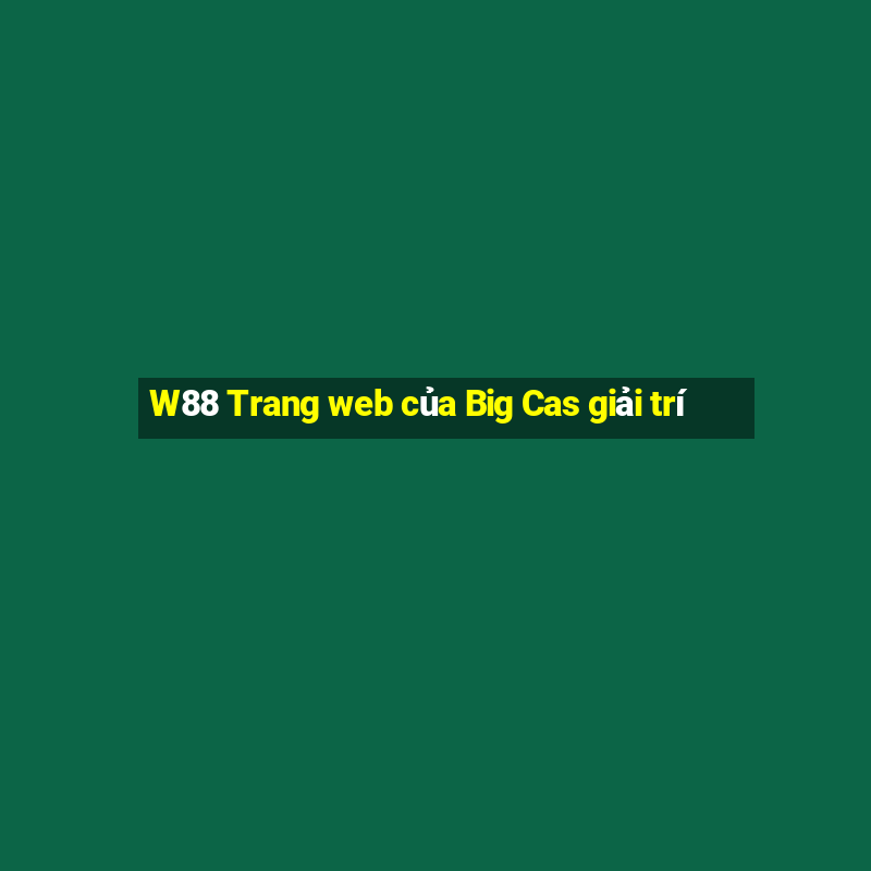 W88 Trang web của Big Cas giải trí