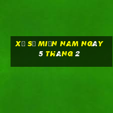 xổ số miền nam ngày 5 tháng 2