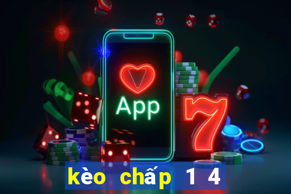 kèo chấp 1 4 nghĩa là gì