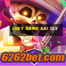 Luxy Game Bài 123