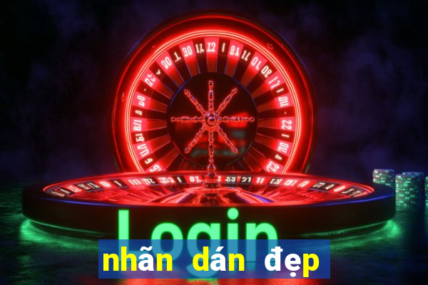 nhãn dán đẹp trên facebook