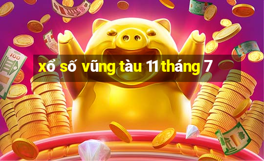 xổ số vũng tàu 11 tháng 7