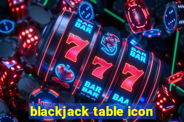 blackjack table icon