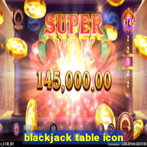 blackjack table icon