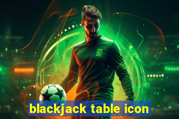 blackjack table icon