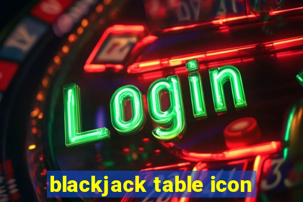 blackjack table icon